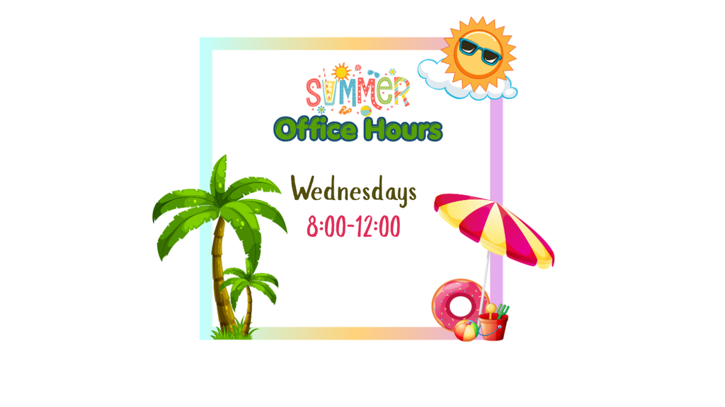 Summer Office Hours