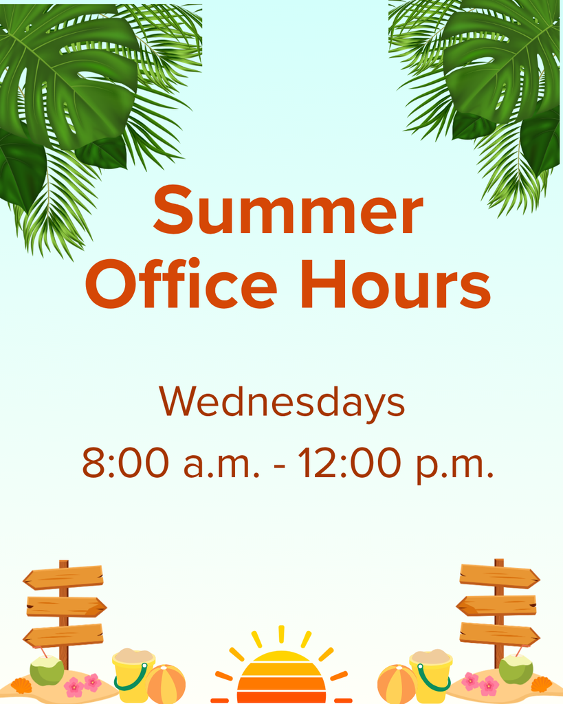 Summer Office Hours
