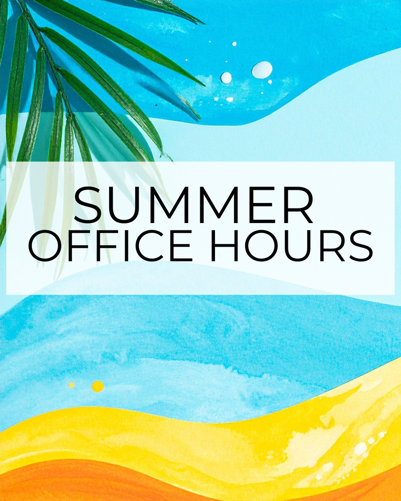 Summer Office Hours