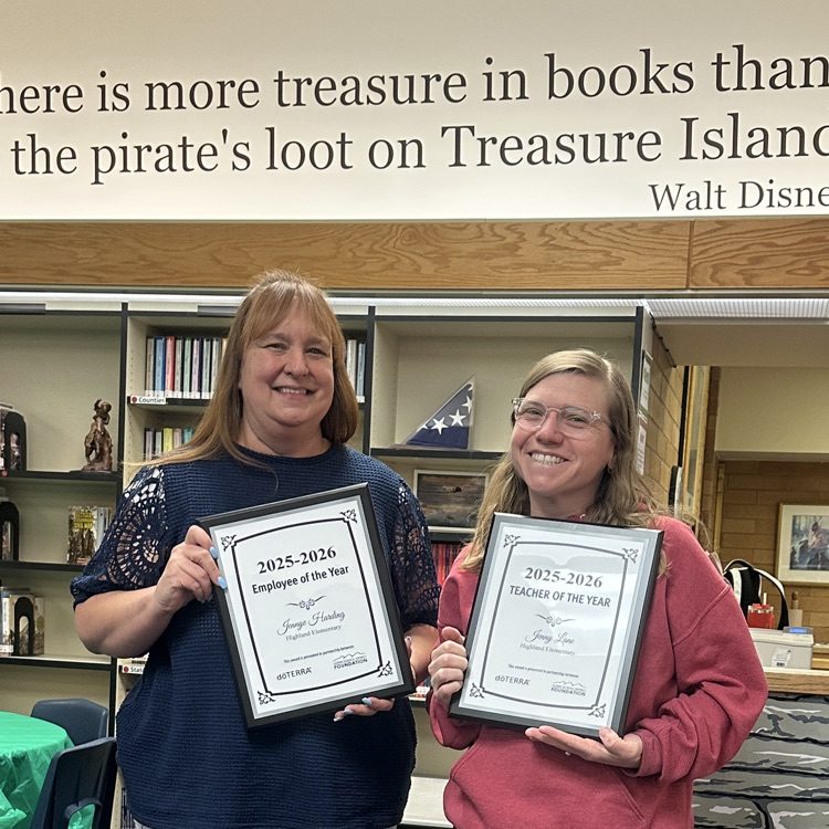 Jenny Lane - teacher of the year; Ms. Jennye - employee of the year
