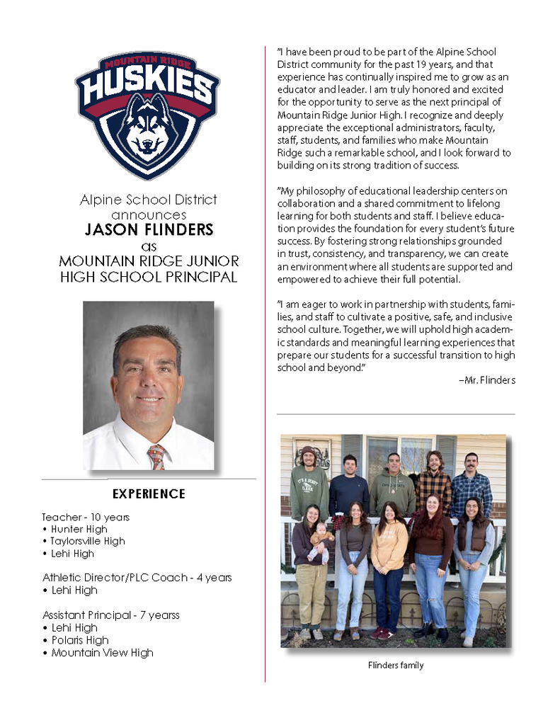 Principal Information