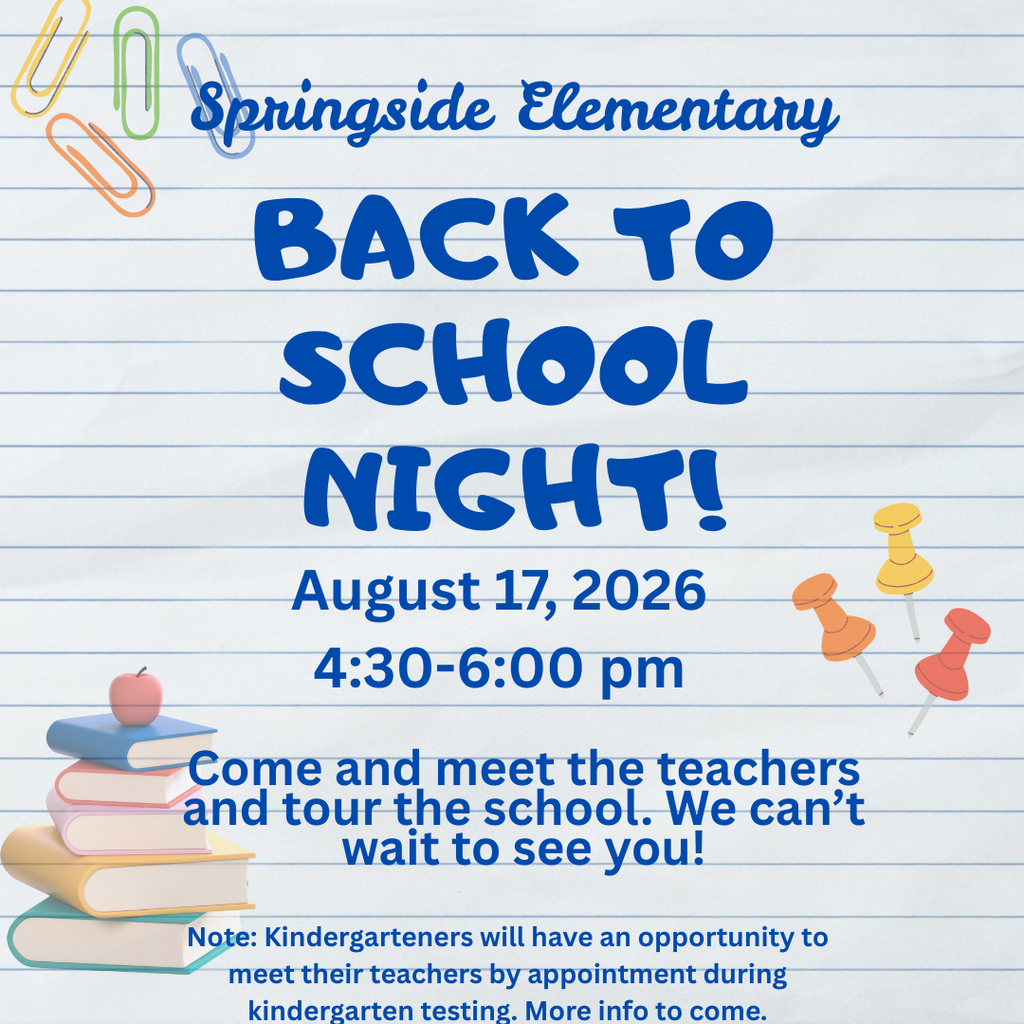 Back to school flyer
