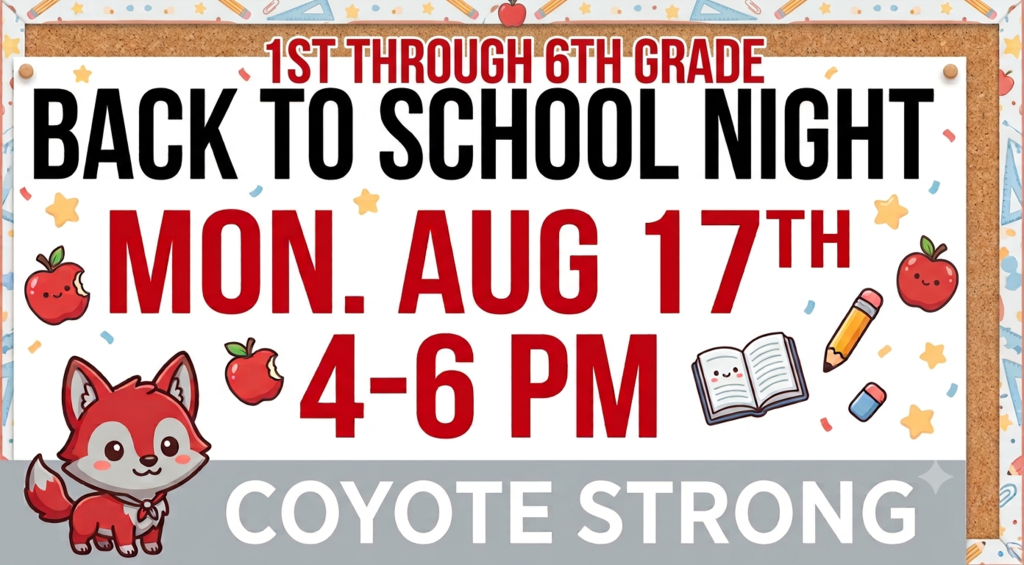 Back to school night