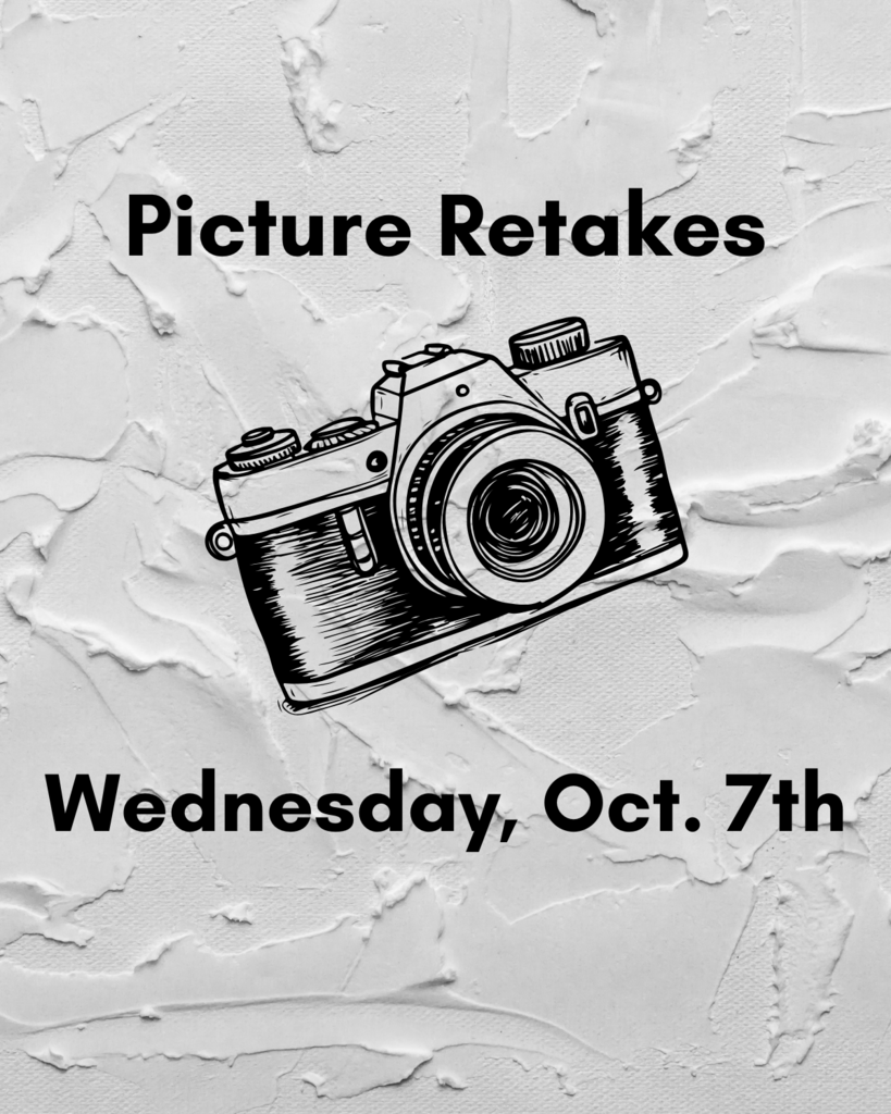 Picture Retakes, Wednesday, October 7th