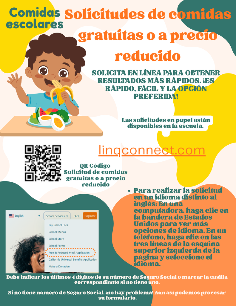 Free and reduced lunch applications. Apply online for faster results. It is quick, easy and preferred. Linqconnect.com