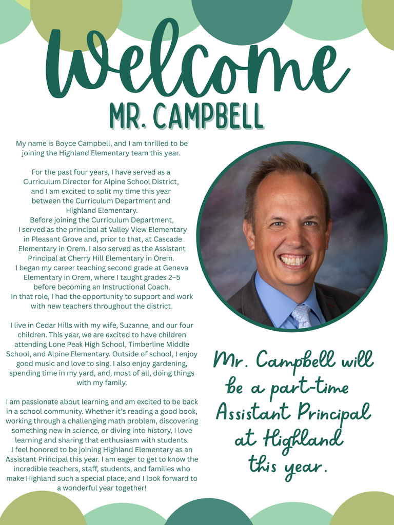 Boyce Campbell Assistant Principal Introduction