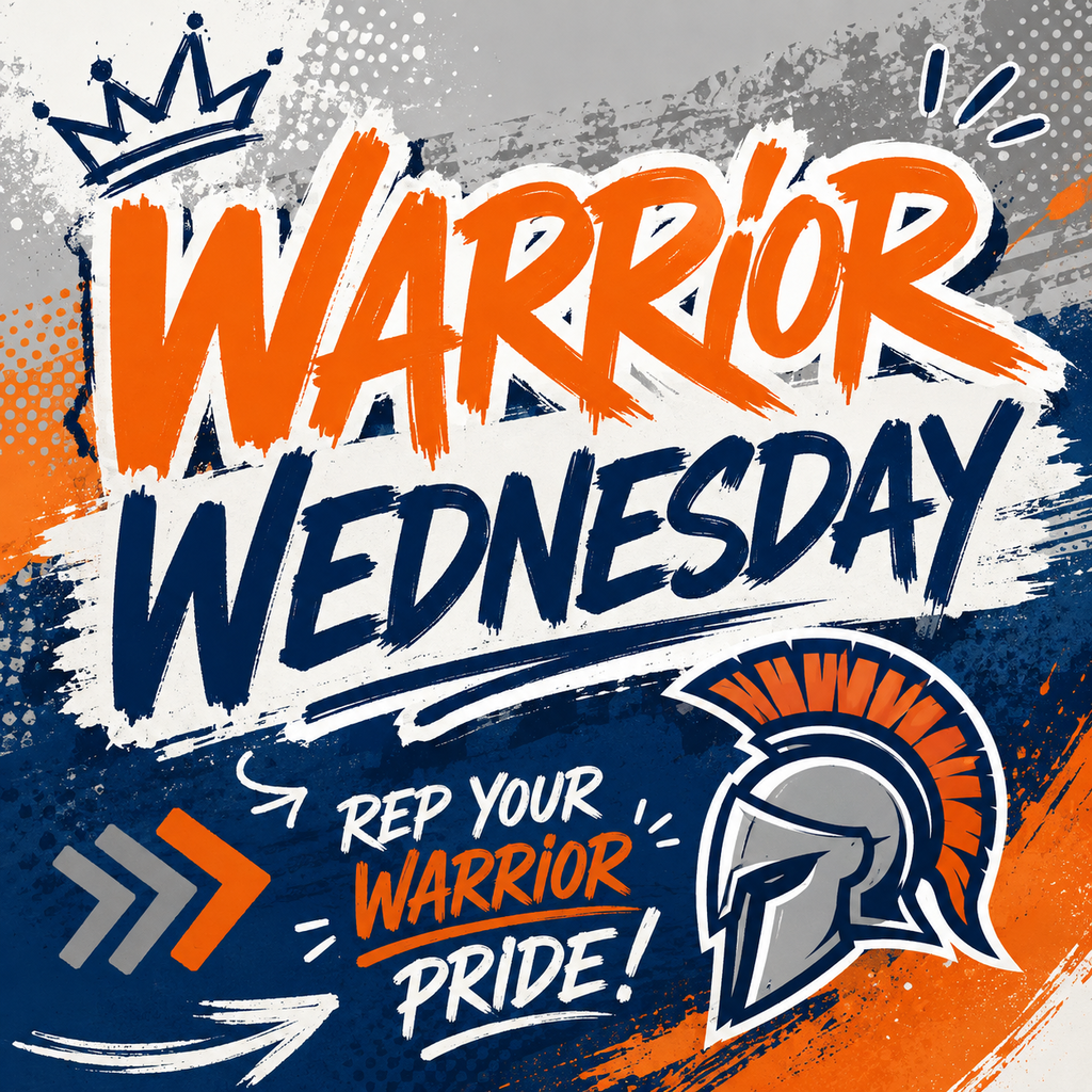 Warrior Wednesday - Rep your Warrior Pride!