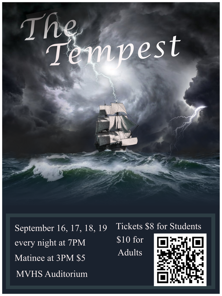 The Tempest September 16-19