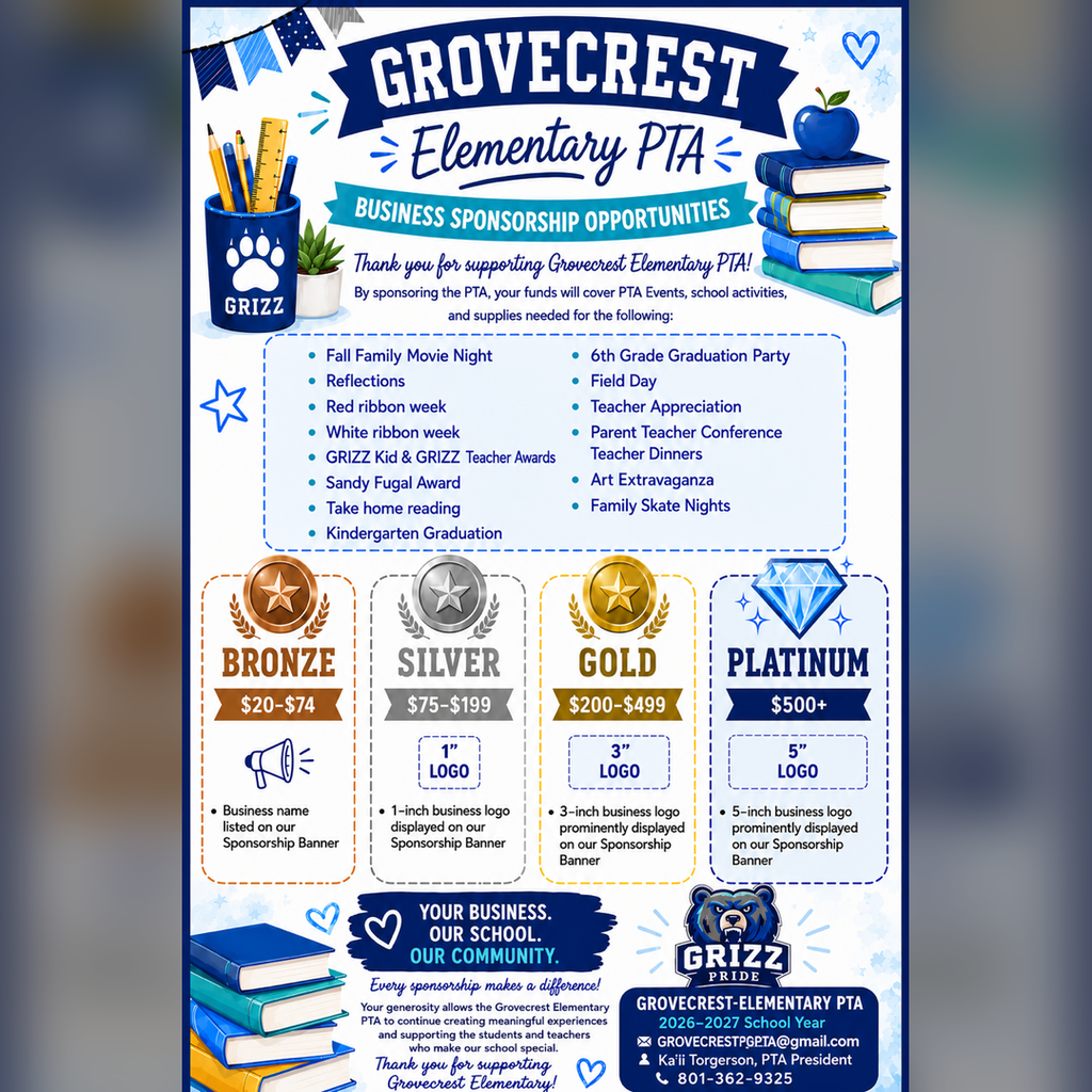 PTA Sponsorship Opportunities