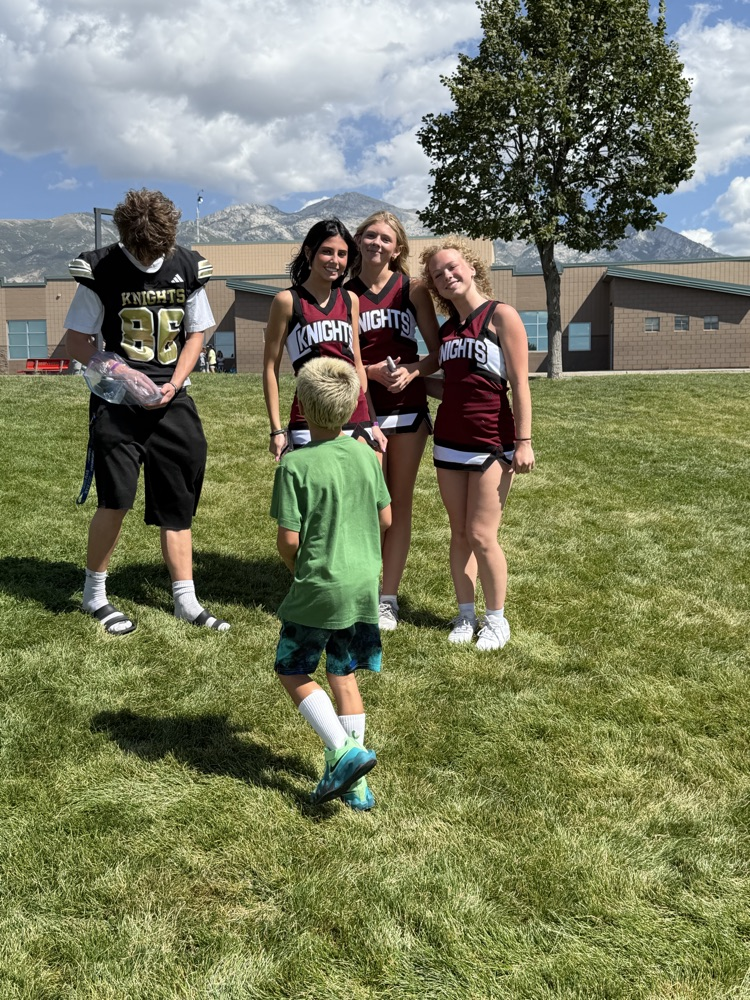 football and cheer