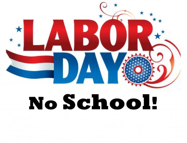 labor day - no school