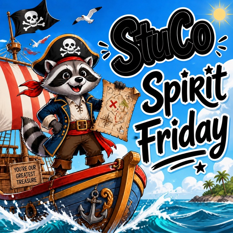 StuCo Spirit Friday Dress Like a Pirate