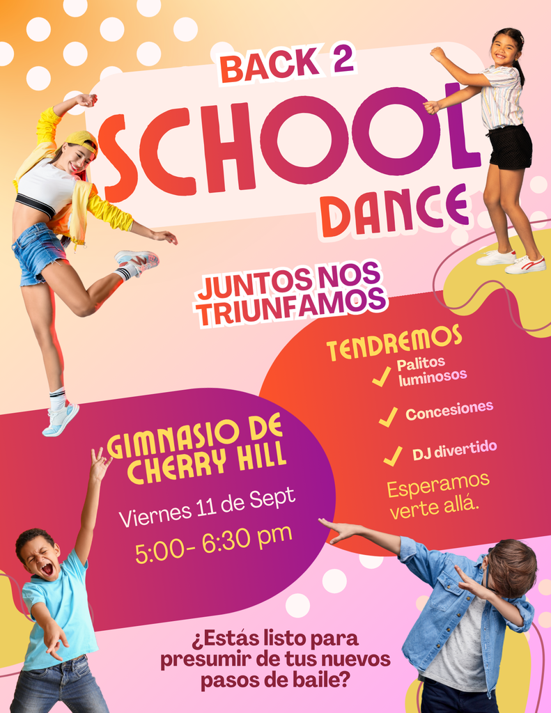 Baile de regreso a clases el 11 de septiembre