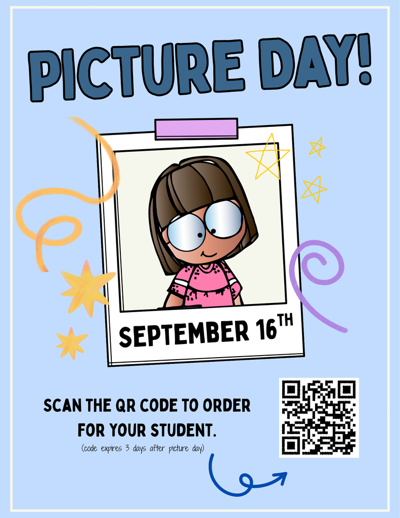 Picture Day is TOMORROW! 