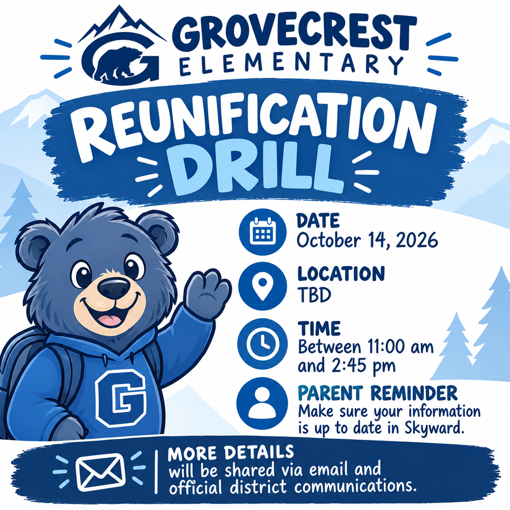 Reunification Drill - Save the Date