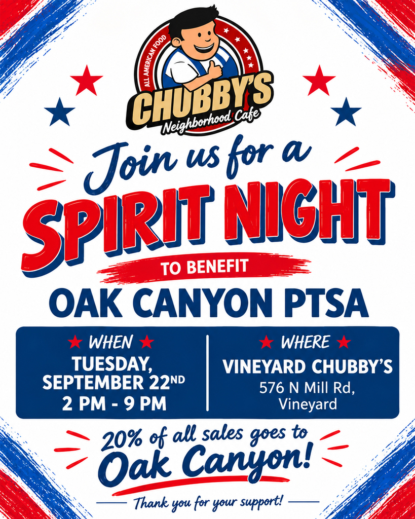 Oak canyon Spirit Night