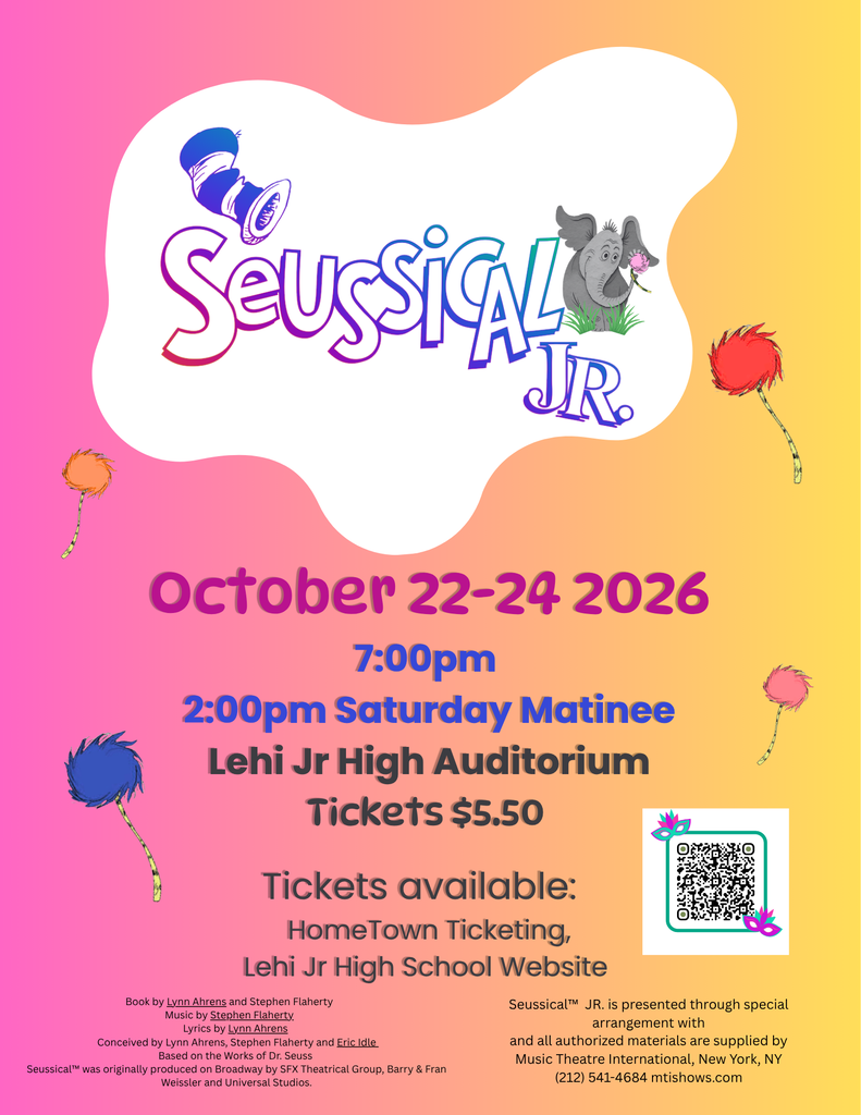 Seussical Jr. Poster
