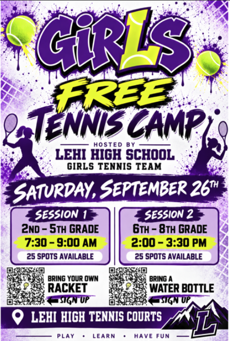 Girls Tennis Camp