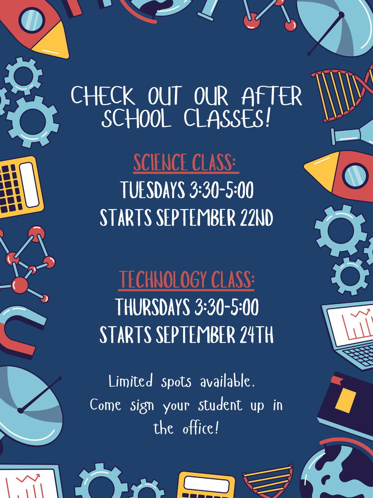 Check out our after school science and technology classes!
