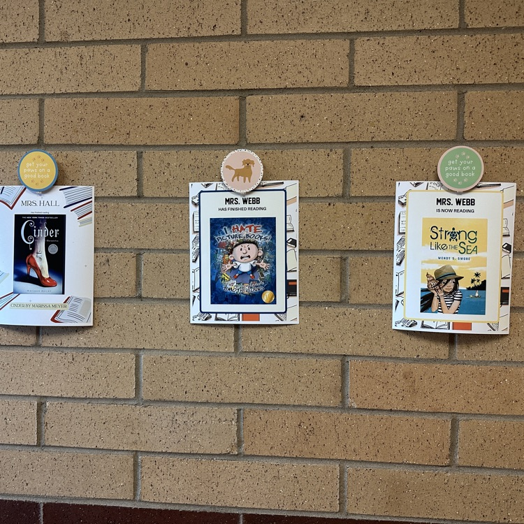 posters of books being read 