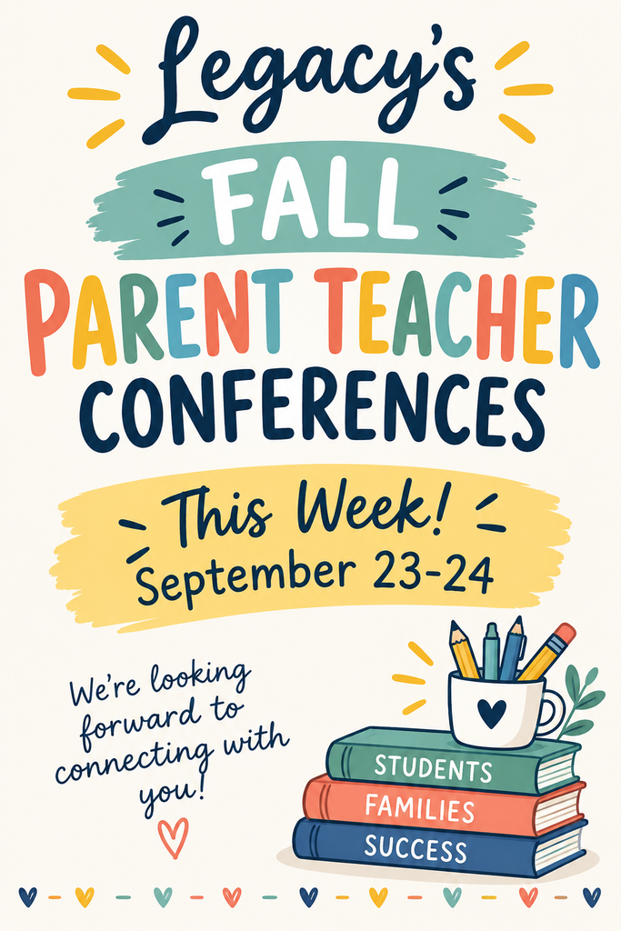 Parent Teacher Conferences this Week! September 23-24