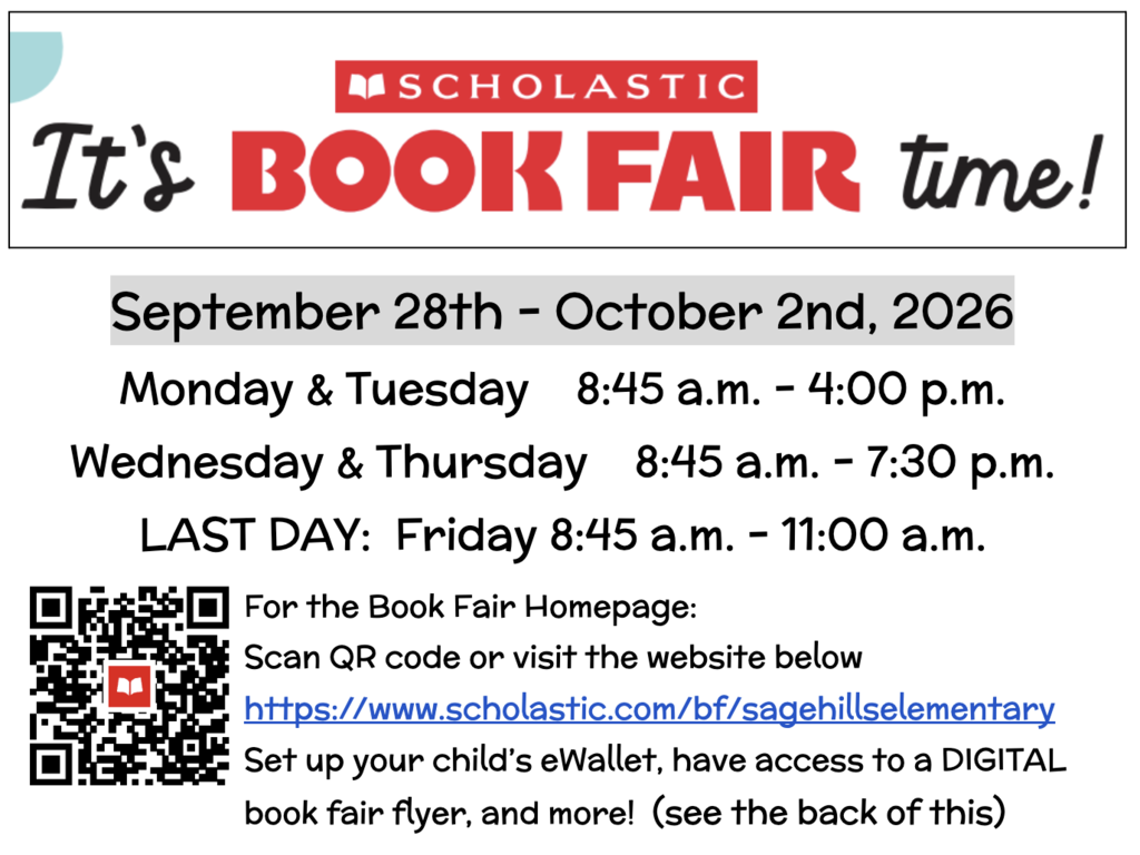 Image with book fair information