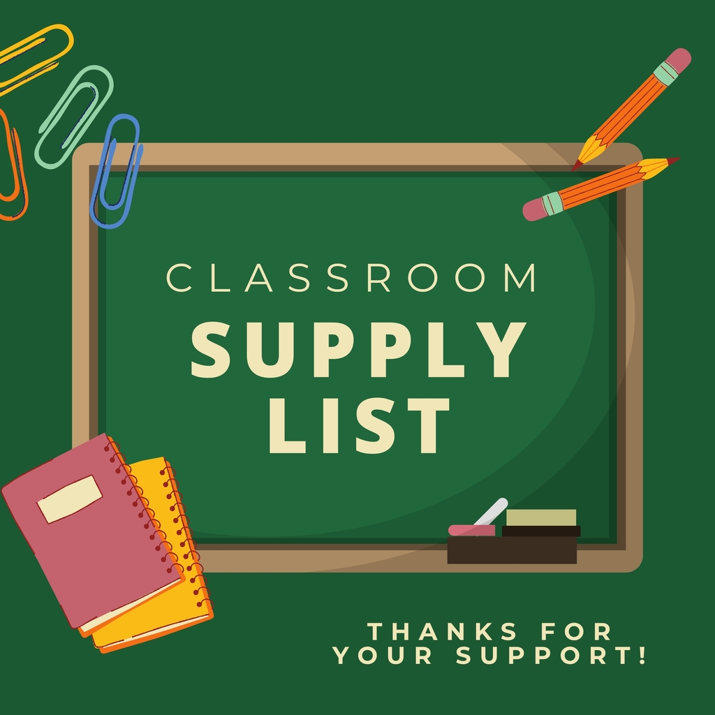 classroom supply list