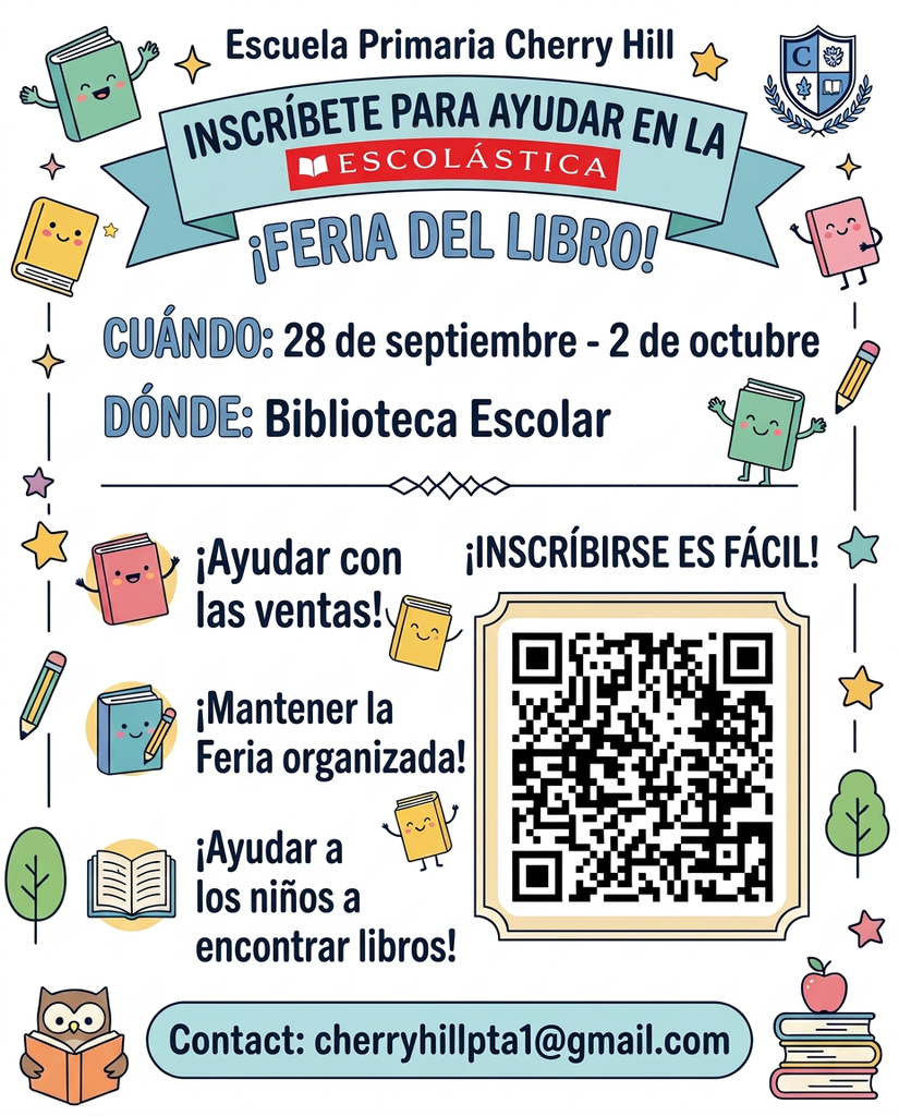 Volunteer for the bookfair!