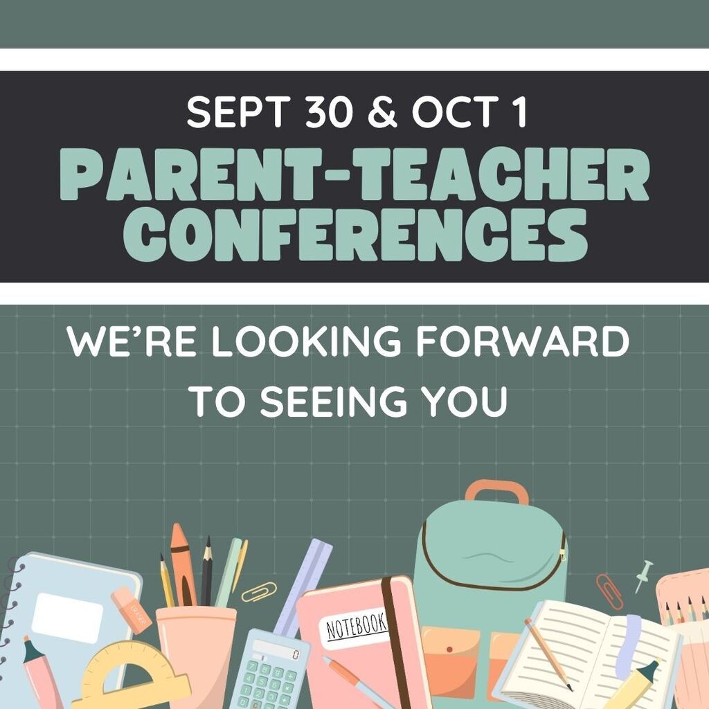 school supplies parent/teacher conferences this week