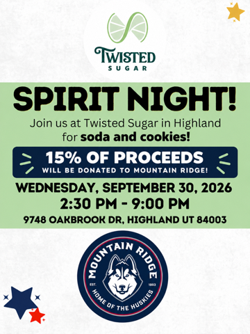 fundraiser flier