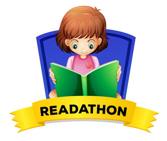 child reading a book