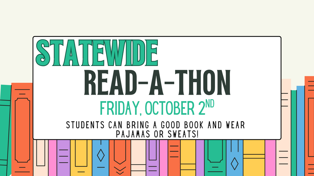 Read-A-Thon is tomorrow!