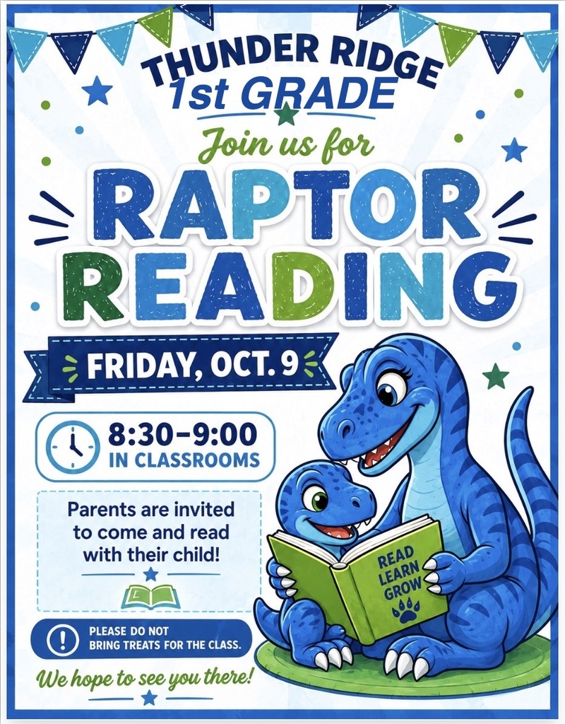 1st Grade Raptor Reading