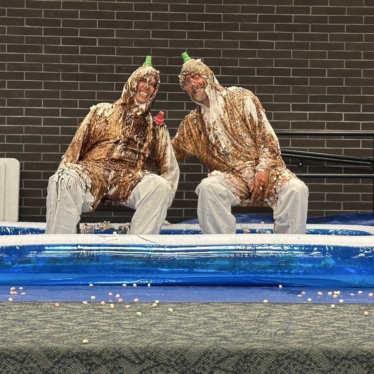 mr. Killpack and Mr. Campbell as human sundaes  