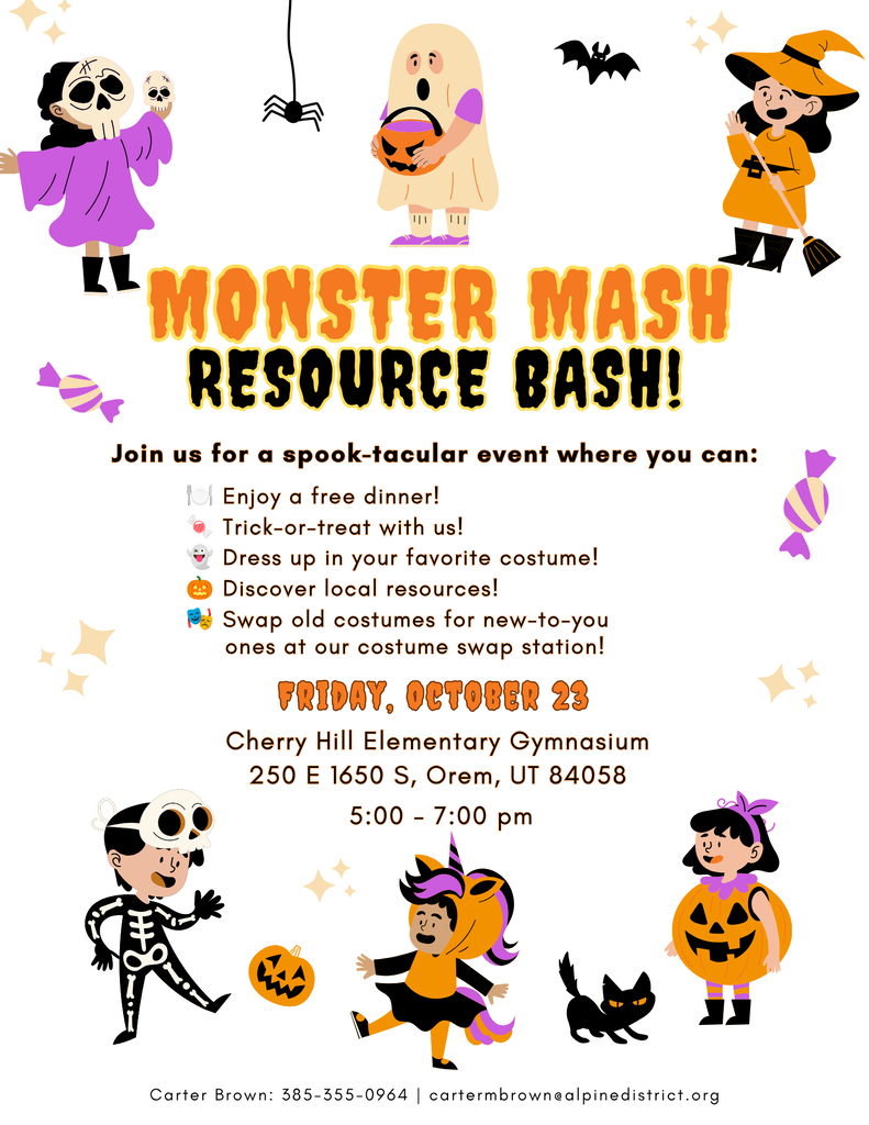 Monster Mash on Oct 23rd at 5:00pm
