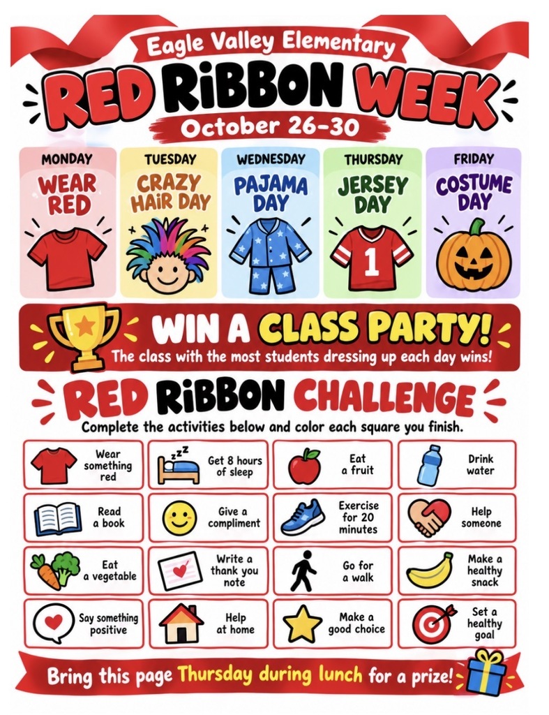 Red Ribbon Week is coming!