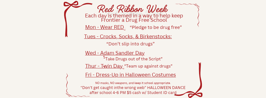 red ribbon week agenda