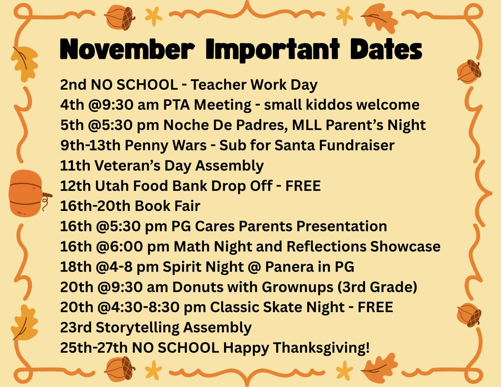 Nov Dates