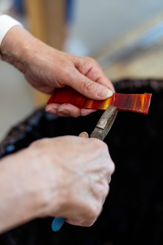 cutting glass diane