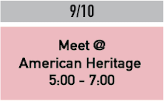 Sept 10 @ Am. Heritage