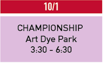 Oct 1 @ Art Dye Park
