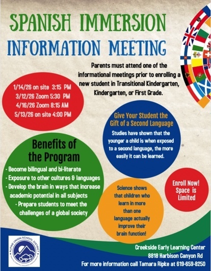 Dual Language Info Meetings