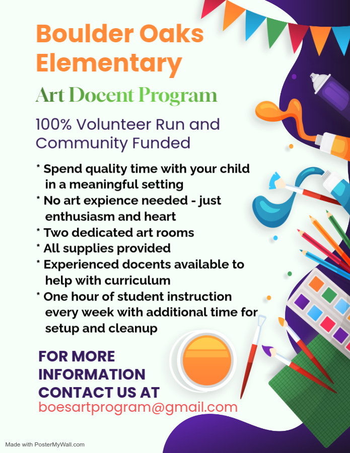BOES Art Docent Program