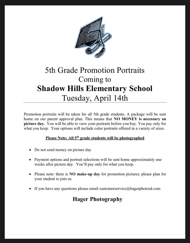 5th Grade Promotion Pictures