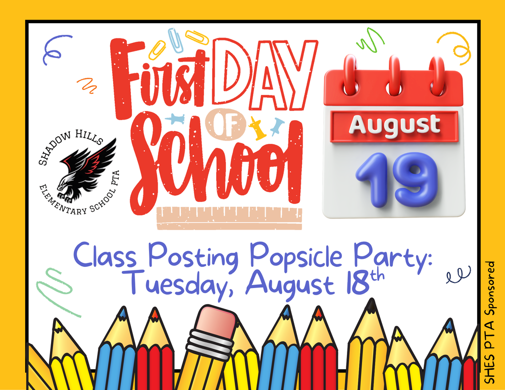 First Day Of School 26-27