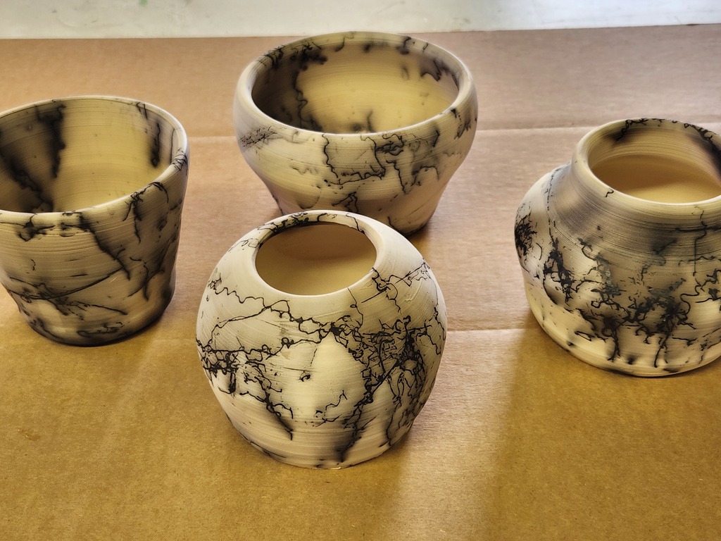 Native American horse hair pottery for today's art project!