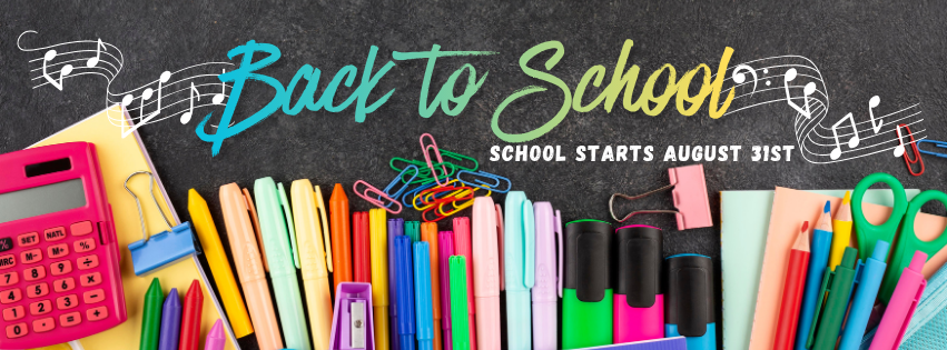 Back to school notice