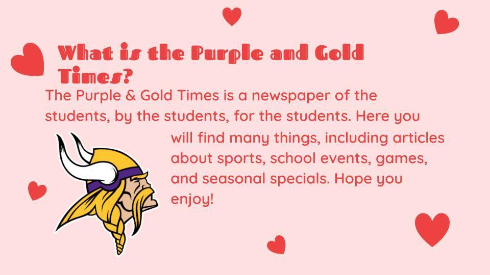 Valentine's Edition Purple & Gold Times