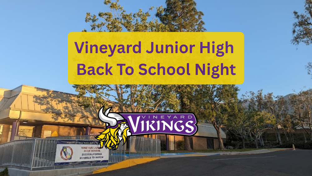 VJH Back to School Night