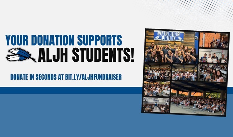 ALJH fundraiser graphic